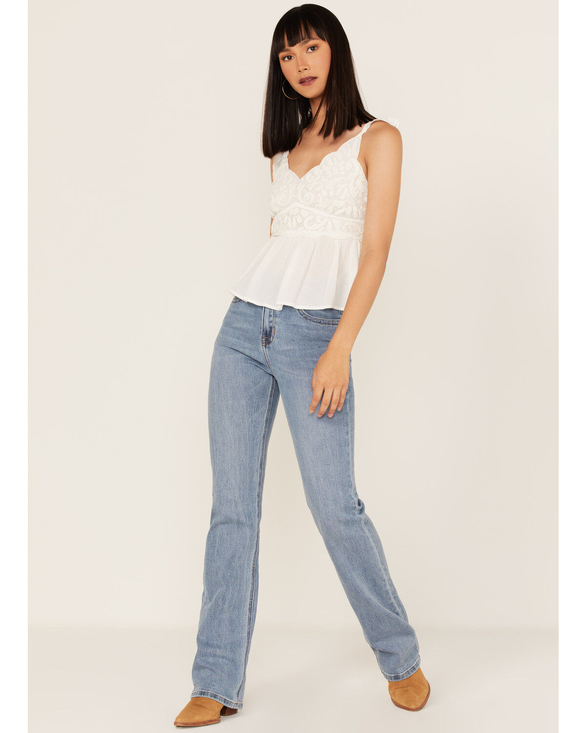 Shyanne Women's Flutter Sleeve Tank