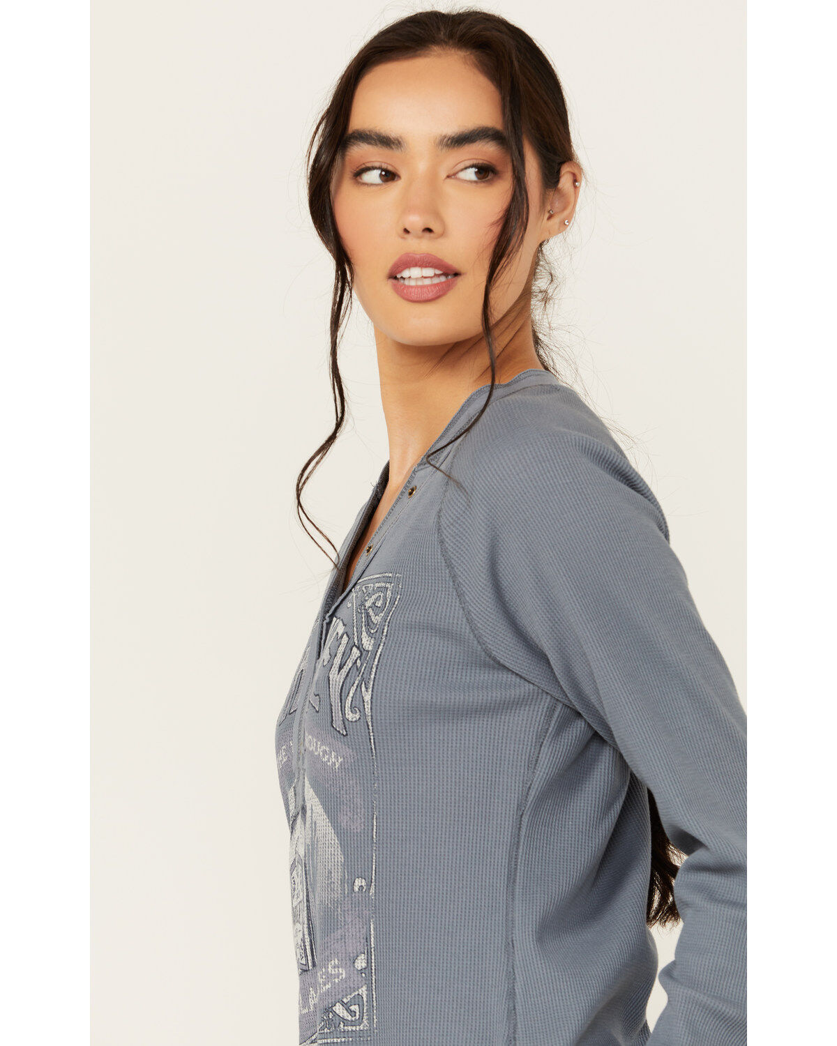 Cleo + Wolf Women's Tequila Graphic Long Sleeve Thermal
