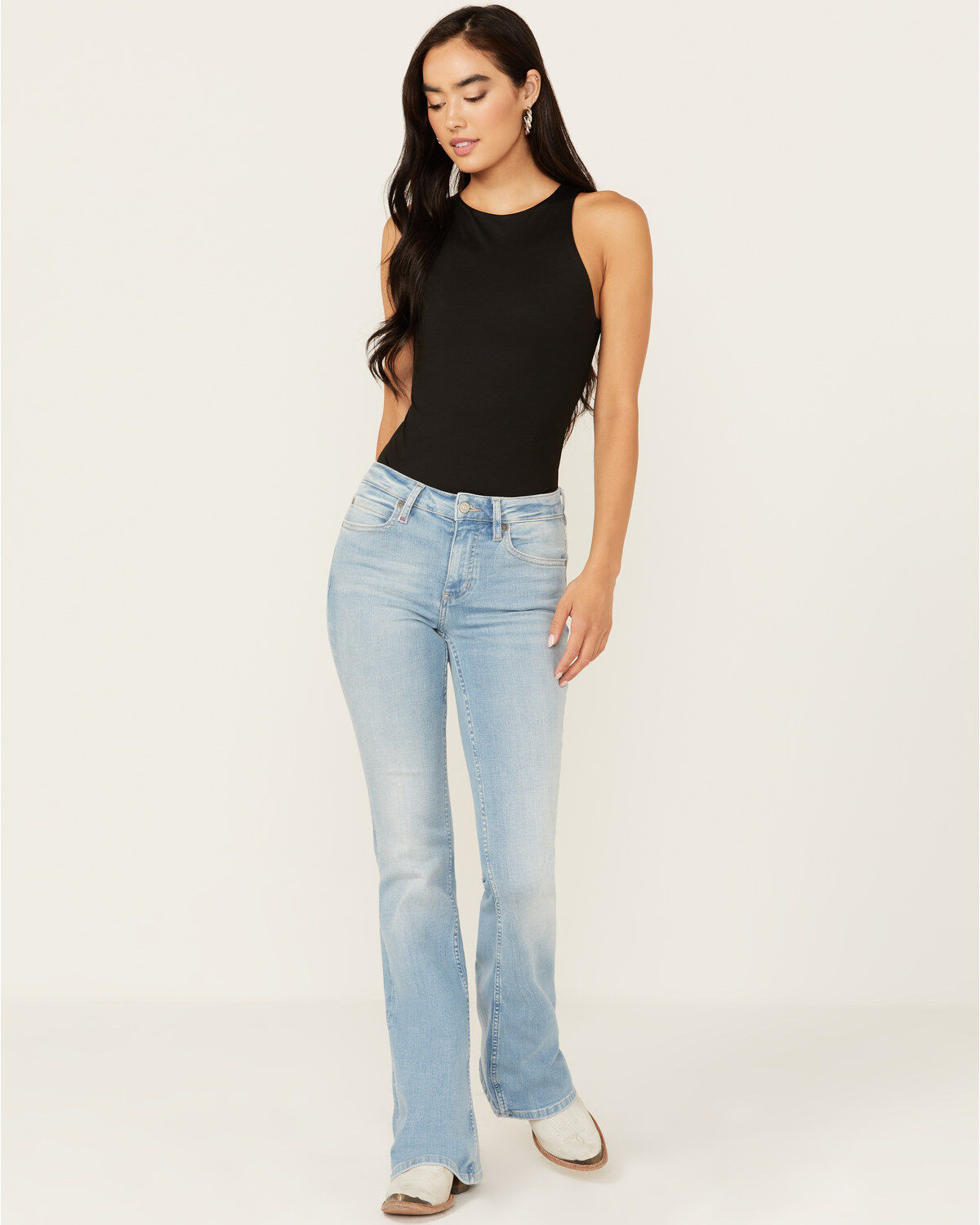 Idyllwind Women's Rebel Kinsdale Light Wash Mid Rise Bootcut Jeans