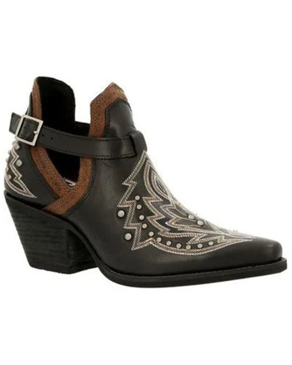 Durango Women's Crush Studded Fashion Booties - Snip Toe