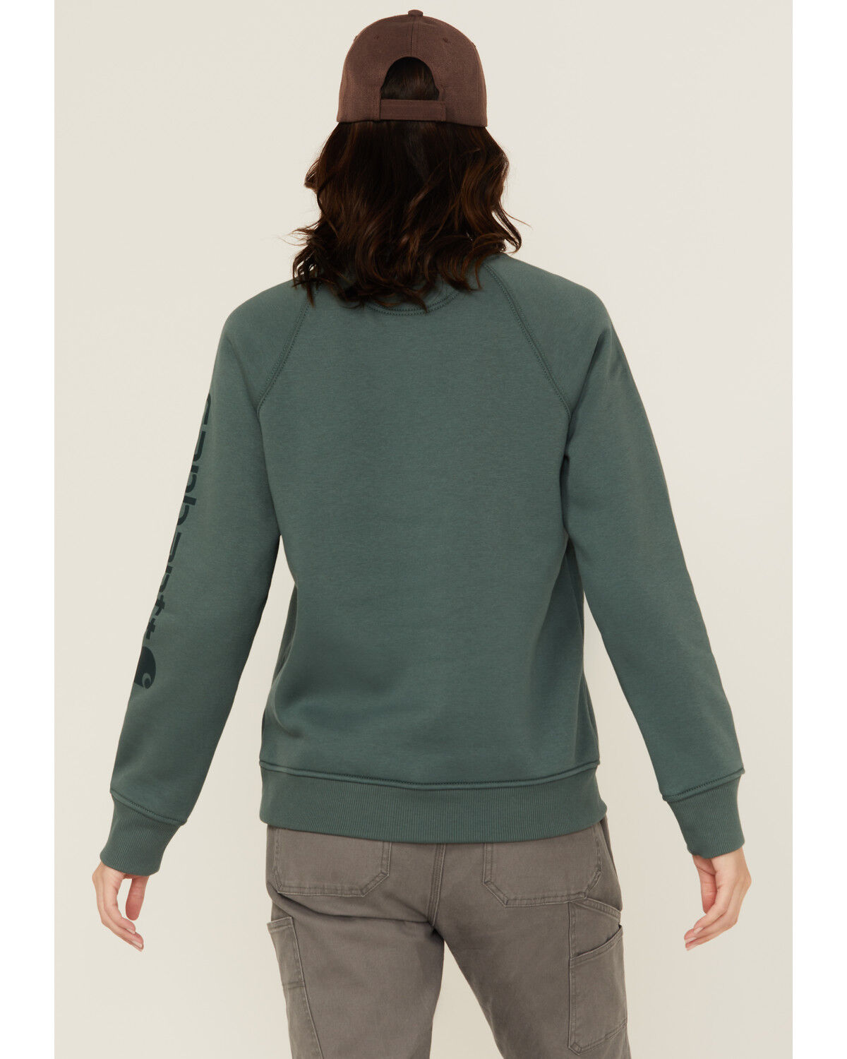 Carhartt Women's Relaxed Fit Midweight Graphic Crewneck Sweatshirt