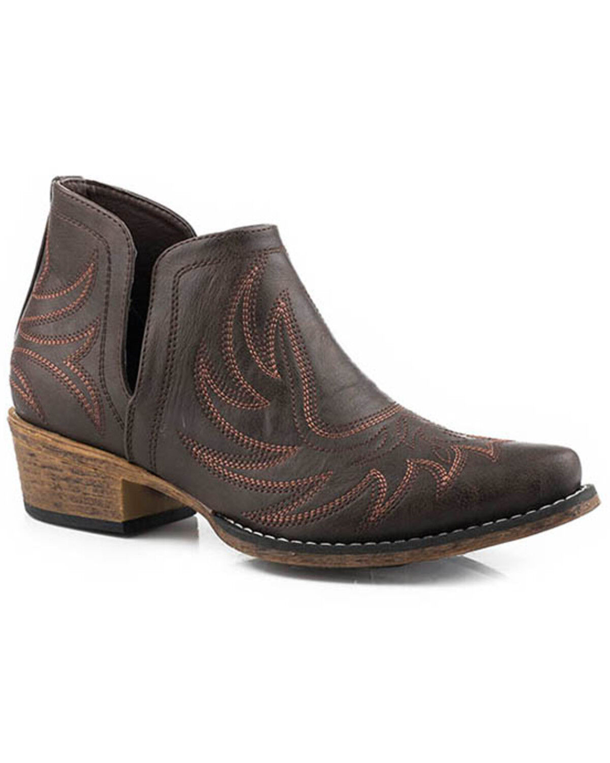 Roper Women's Ava Western Booties - Snip Toe