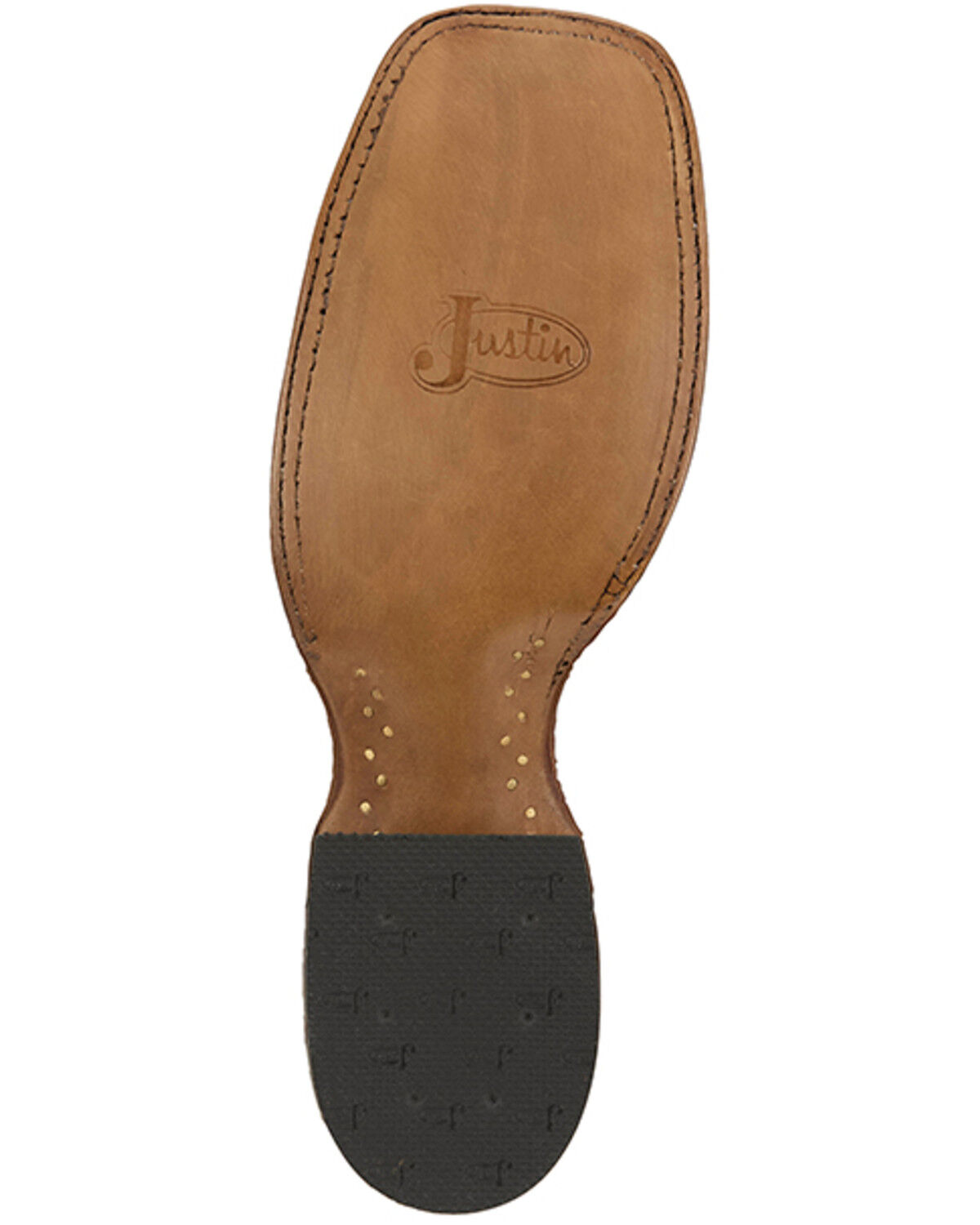 Justin Men's Rancho Western Boots - Broad Square Toe