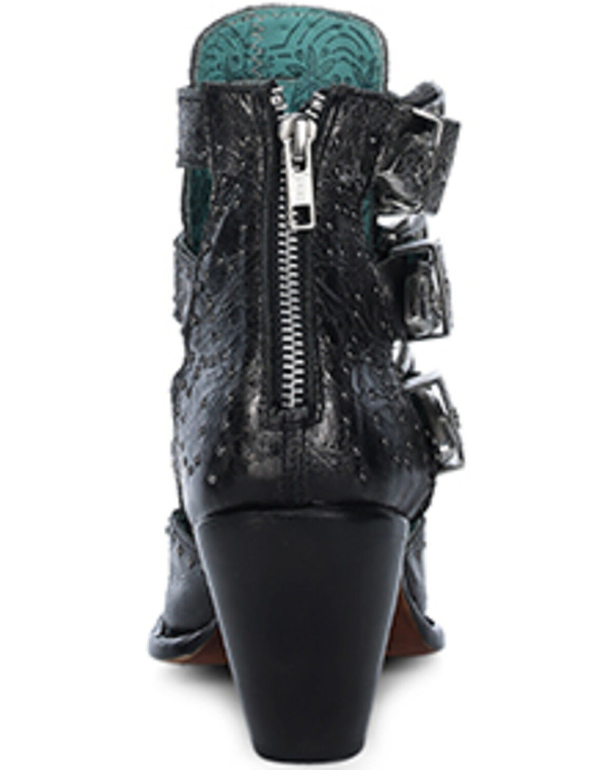 Corral Women's Studded Metallic Fashion Booties - Round Toe