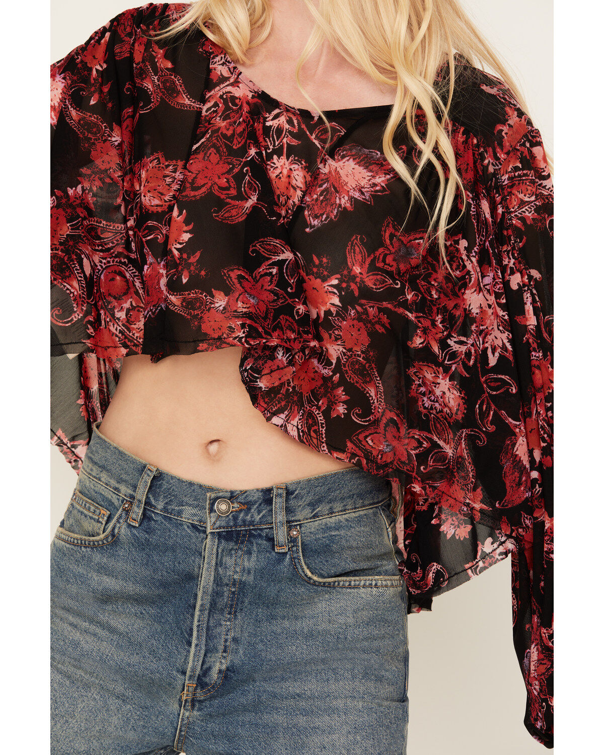 Free People Women's Up For Anything Western Shirt