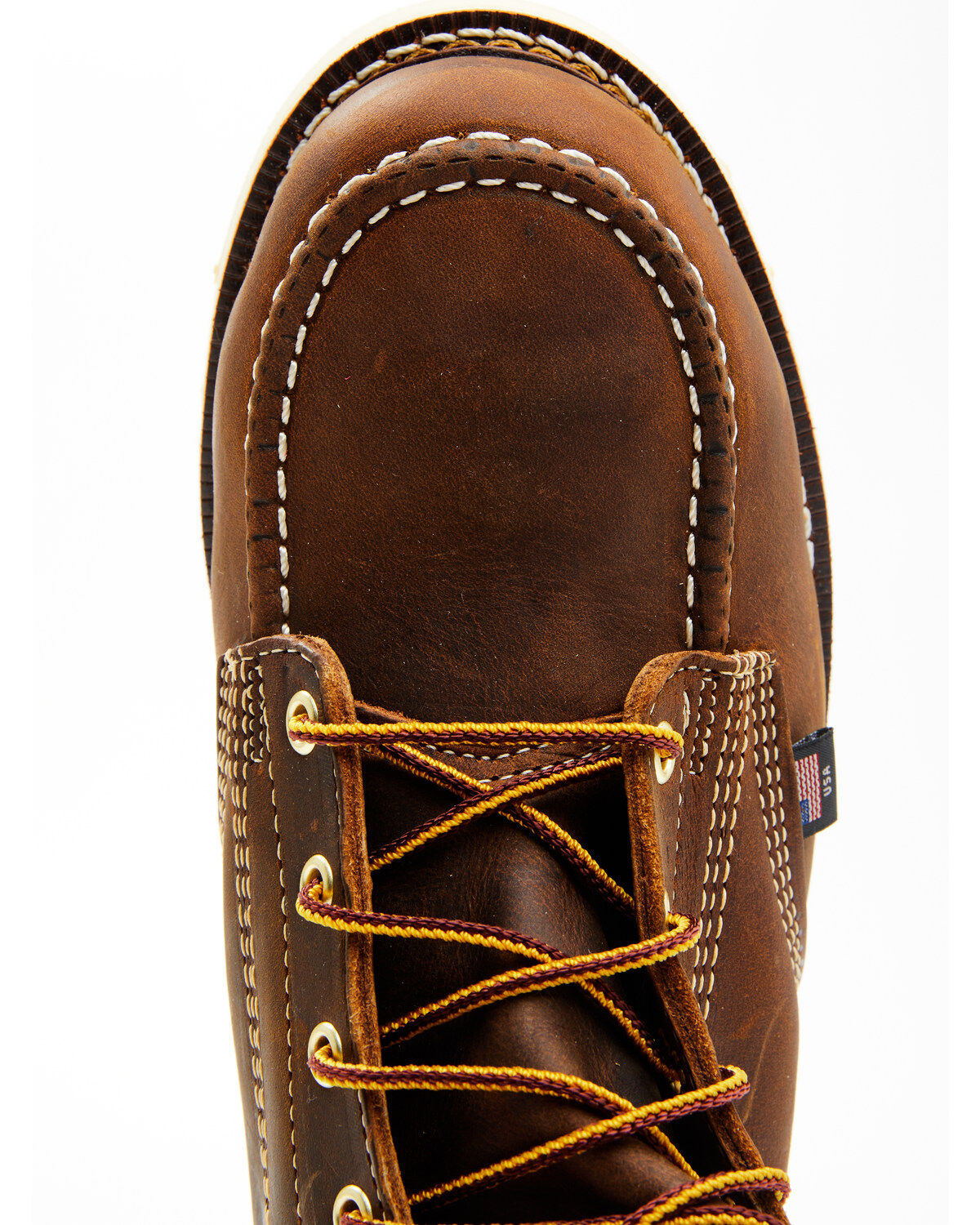 Thorogood Men's American Heritage 8" USA Wedge Work Boots - Steel Toe