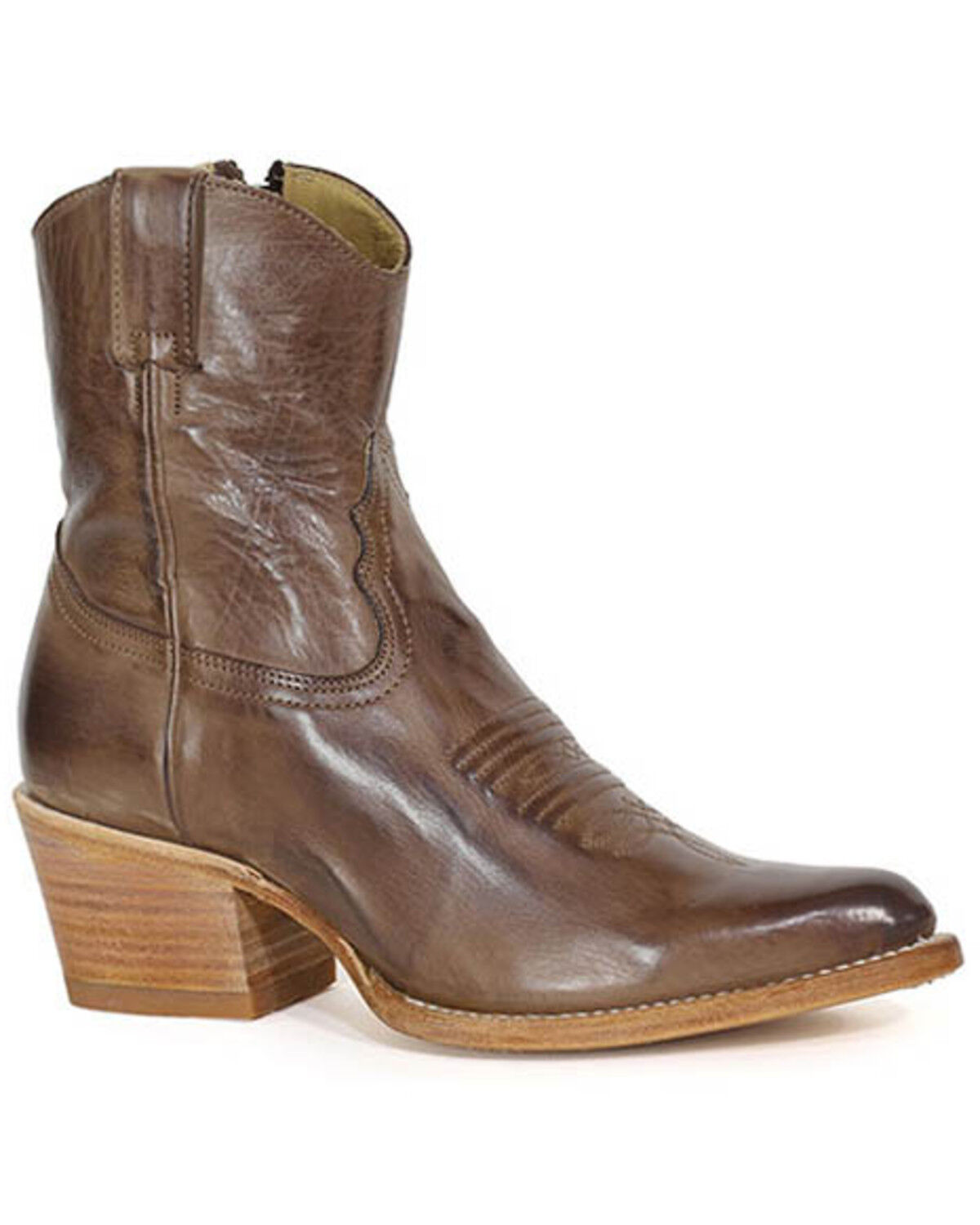 Stetson Women's Piper Western Booties - Round Toe