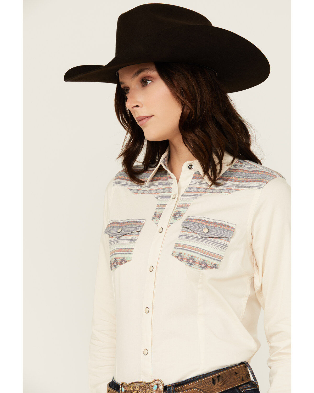 Ariat X Sendero Women's Striped Long Sleeve Snap Western Shirt