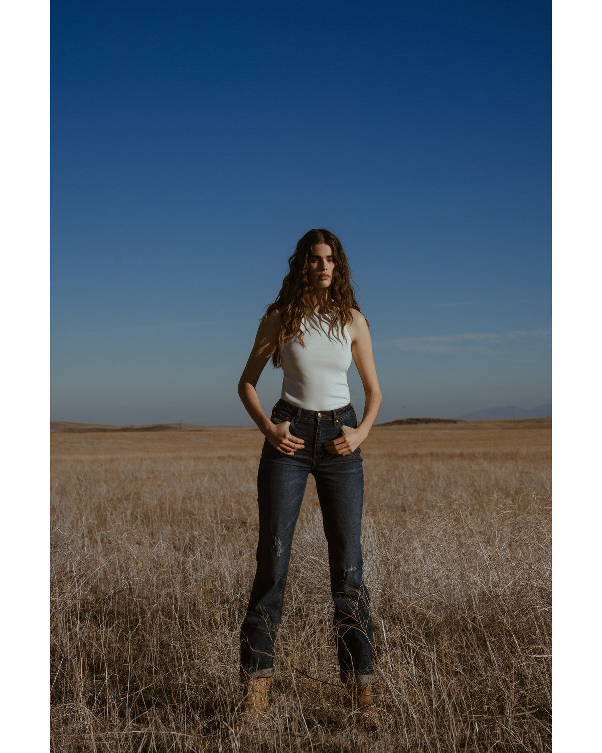 Cleo + Wolf Women's Easy Ribbed Layering Tank Top