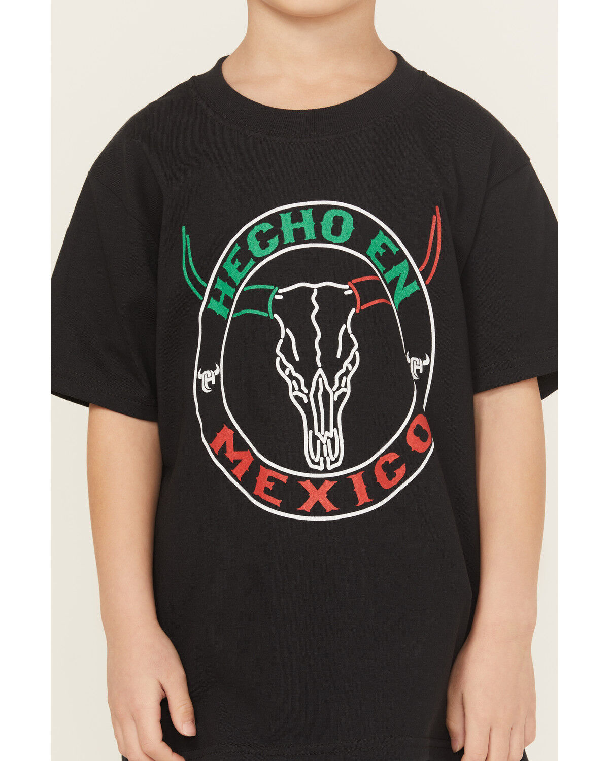 Cowboy Hardware Boys' Hecho En Mexico Short Sleeve Graphic T-Shirt