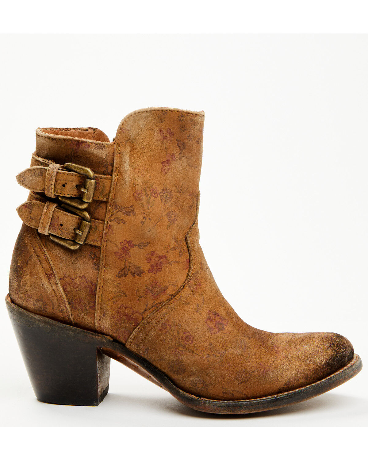 Lucchese Women's Handmade 1883 Catalina Booties - Round Toe