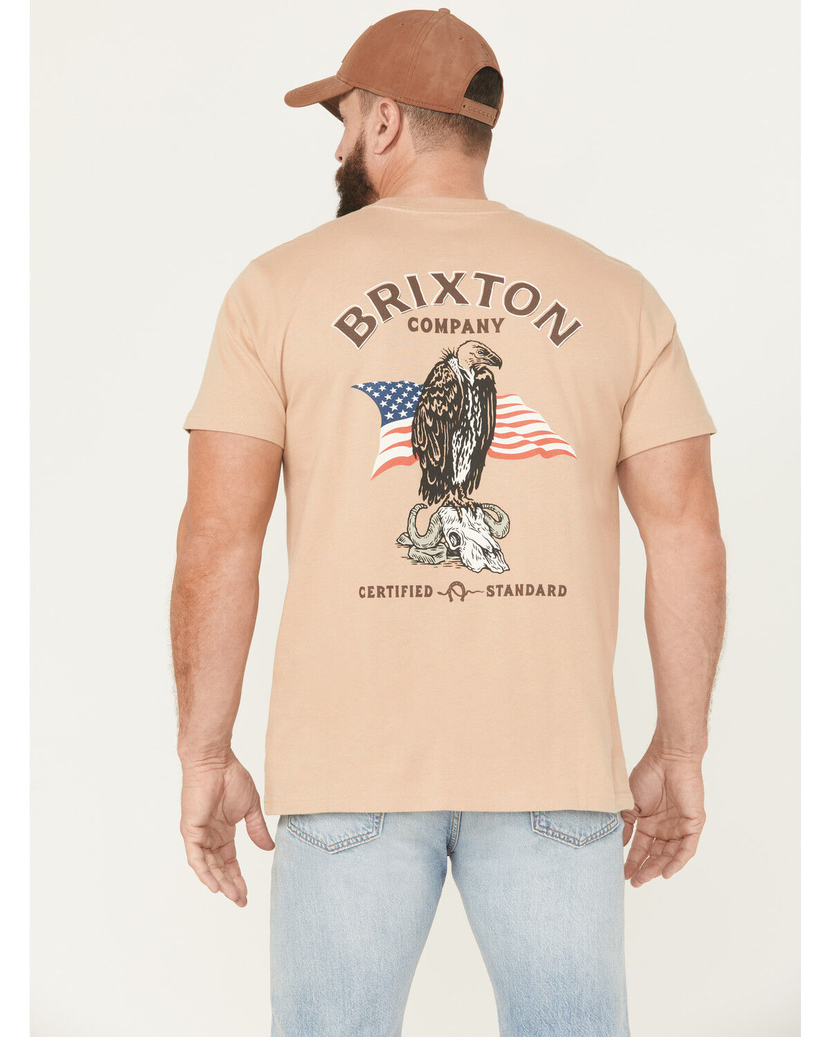Brixton Men's Boot Barn Exclusive Vulture Culture Short Sleeve Graphic T-Shirt