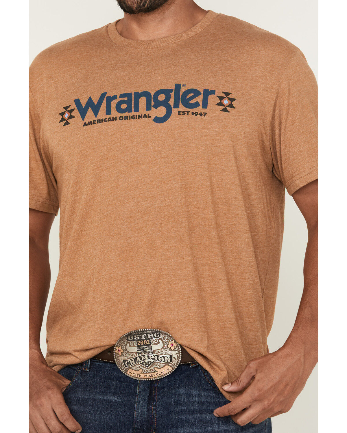 Wrangler Men's Logo Short Sleeve Graphic T-Shirt