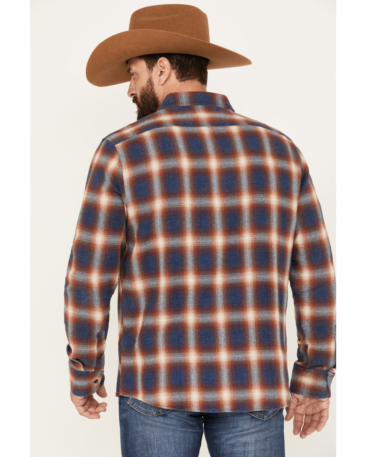 Flag & Anthem Men's Allendale Vintage Washed Flannel Long Sleeve Shirt