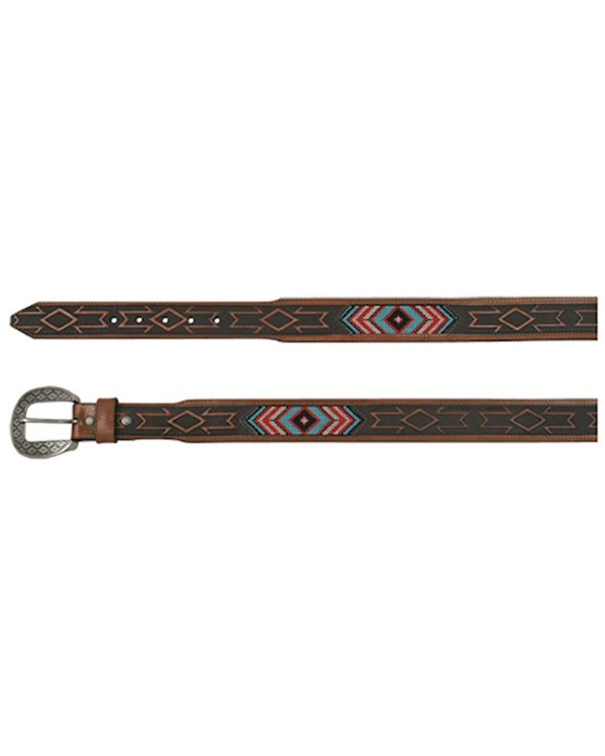 Red Dirt Hat Co Men's Genuine Leather Tapered Belt