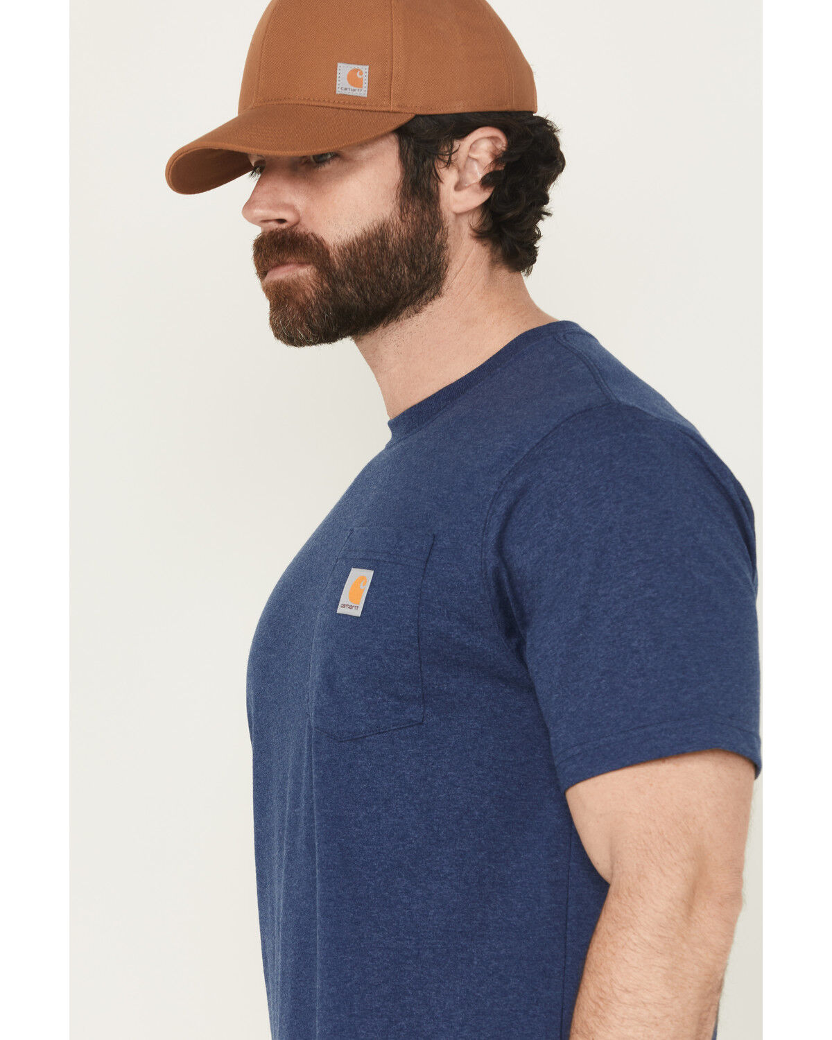 Carhartt Men's Loose Fit Heavyweight Short Sleeve Pocket Work T-Shirt