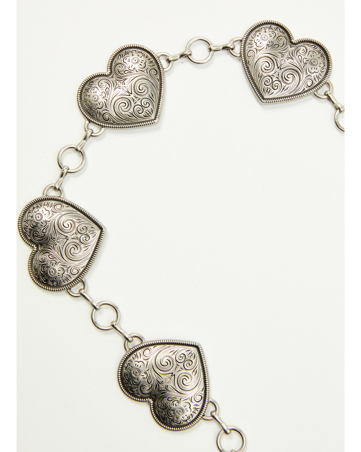 Shyanne Girls' Bryn Heart Concho Belt