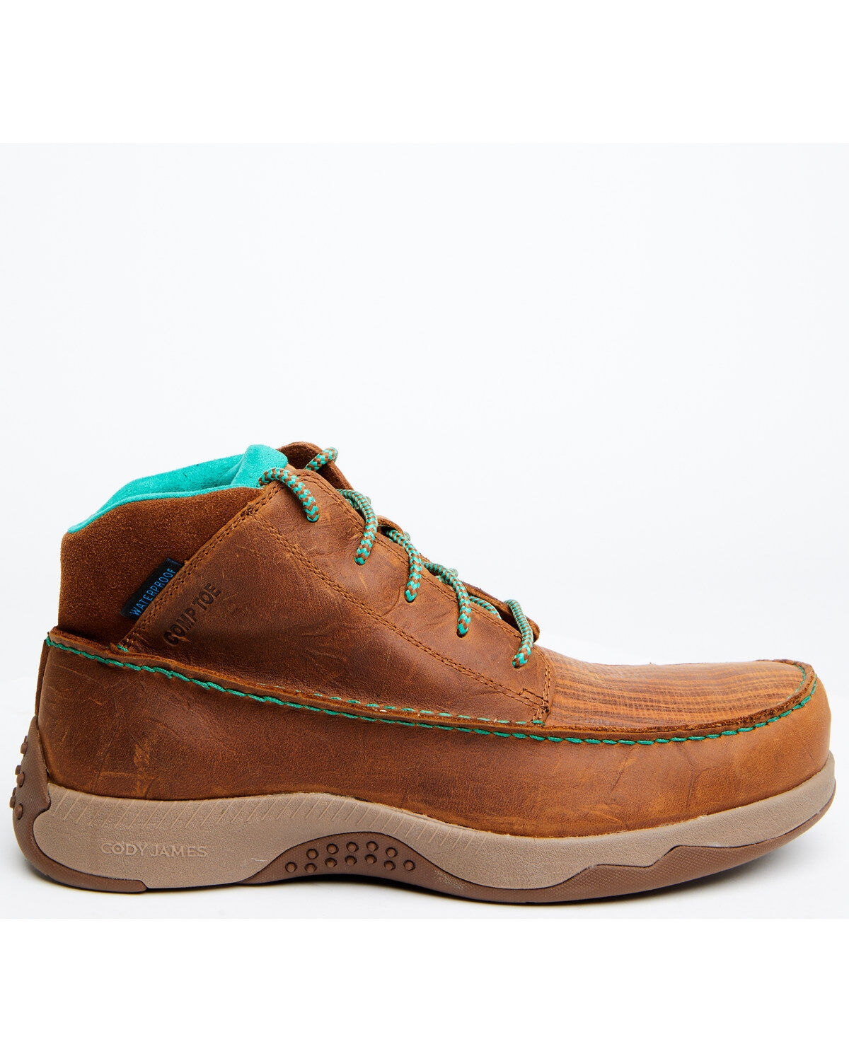 Cody James Men's Sport Blutcher Tyche Casual Lace-Up Work Boot - Composite Toe
