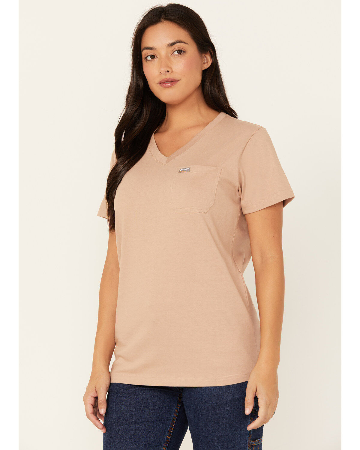 Ariat Women's Rebar Cotton Strong Short Sleeve Work Tee