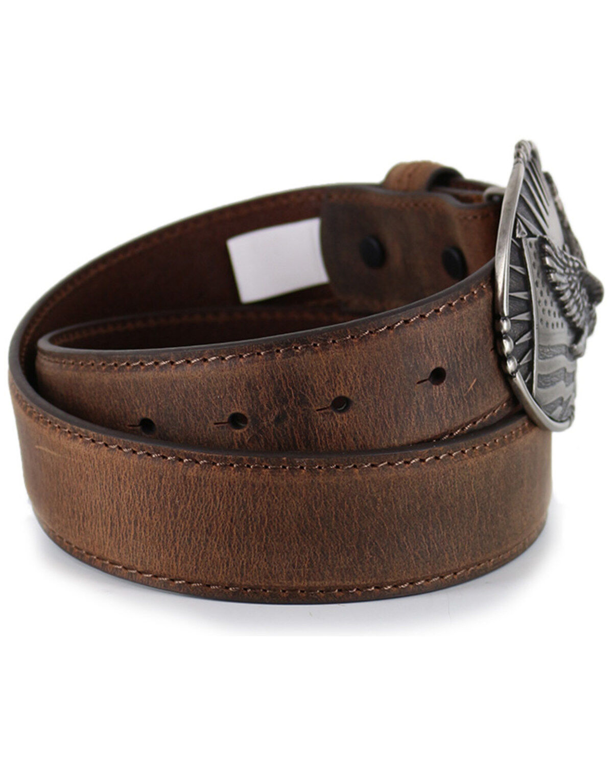 Cody James® Men's Patriotic Eagle Leather Belt