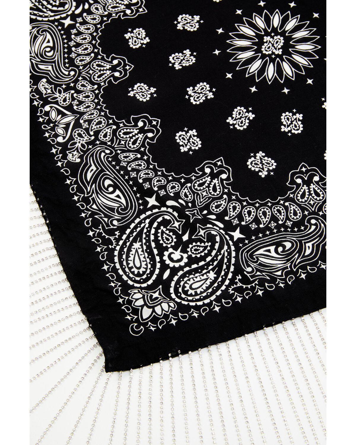 Idyllwind Women's Black Delray Bandana Necklace