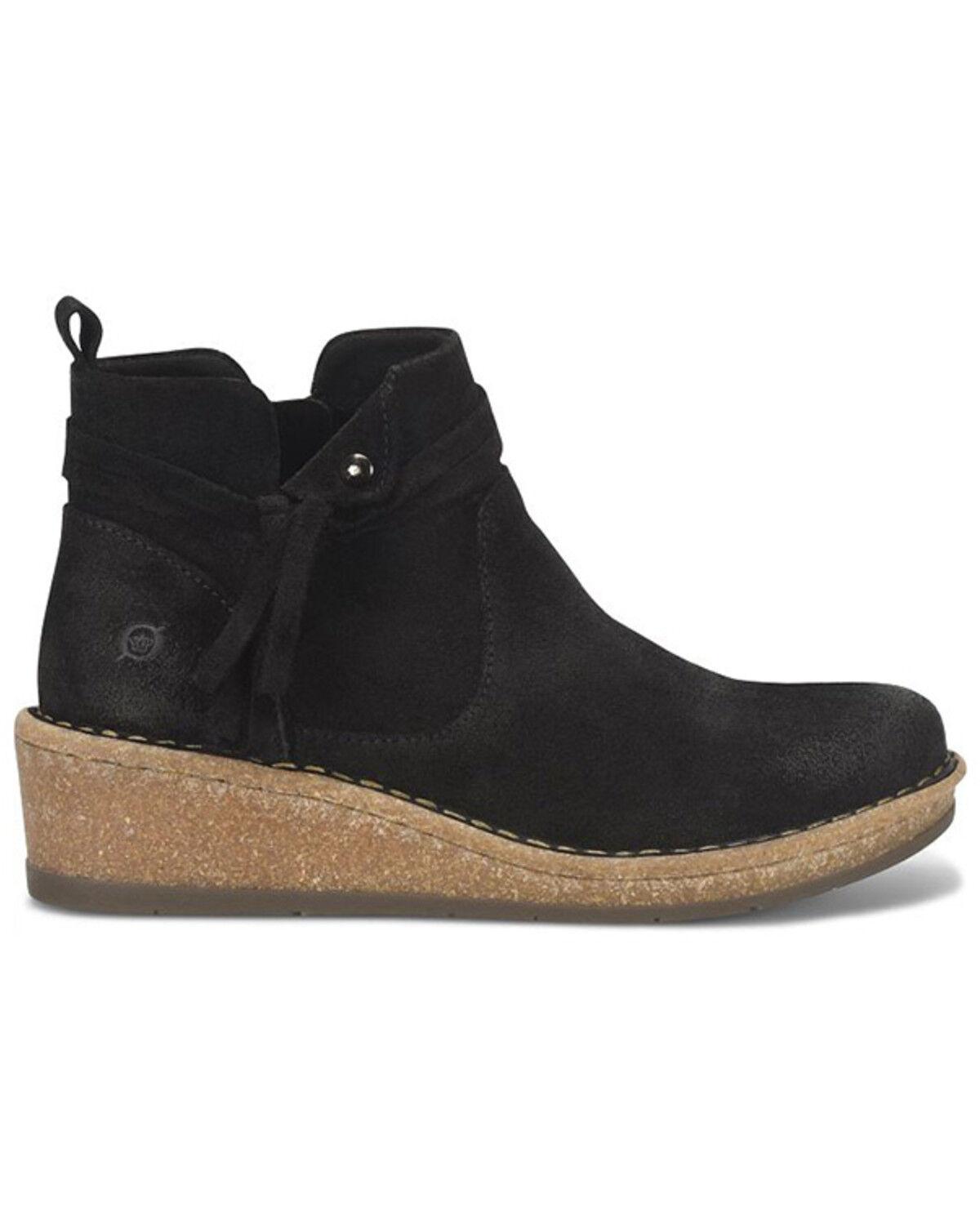 Born Women's Vaughn Tassel Fashion Booties - Round Toe
