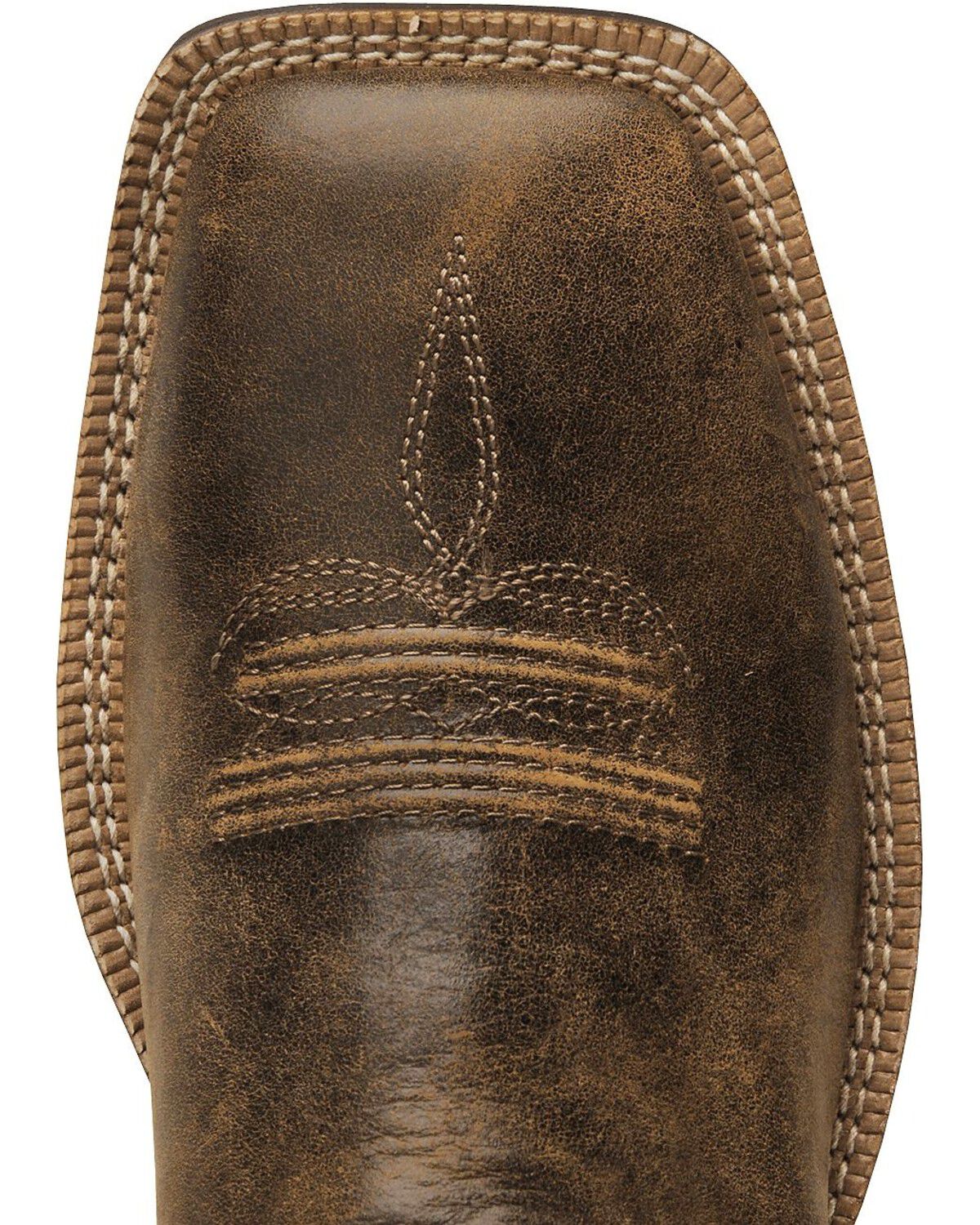 Twisted X Men's Distressed Ruff Stock Western Boots - Broad Square Toe