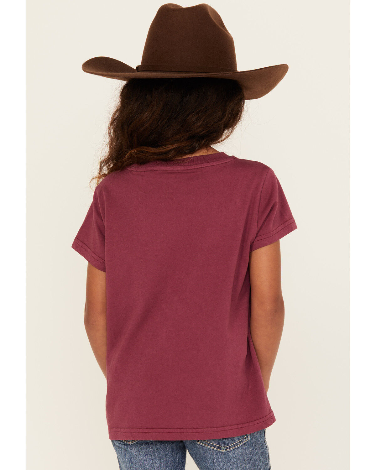 Shyanne Girls' Running Horses Short Sleeve Graphic Tee