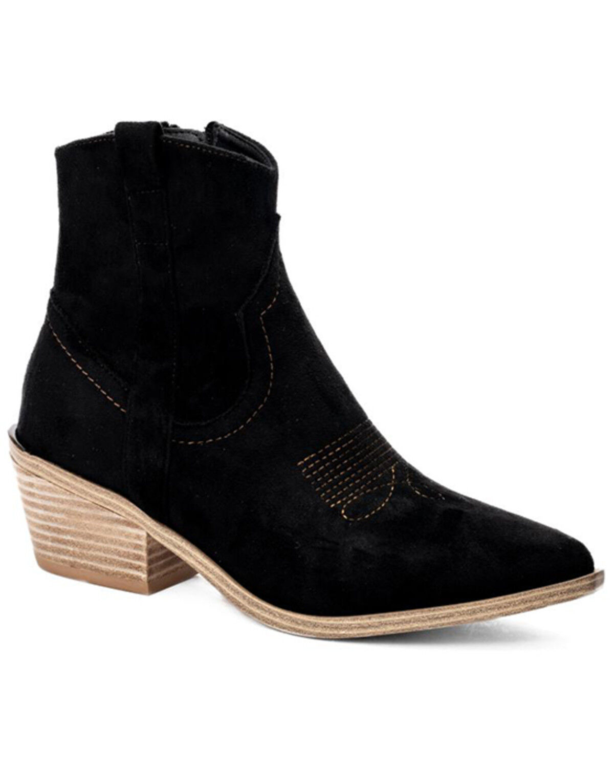 Hey Girl by Corkys Women's Quittin Time Fashion Booties - Snip Toe