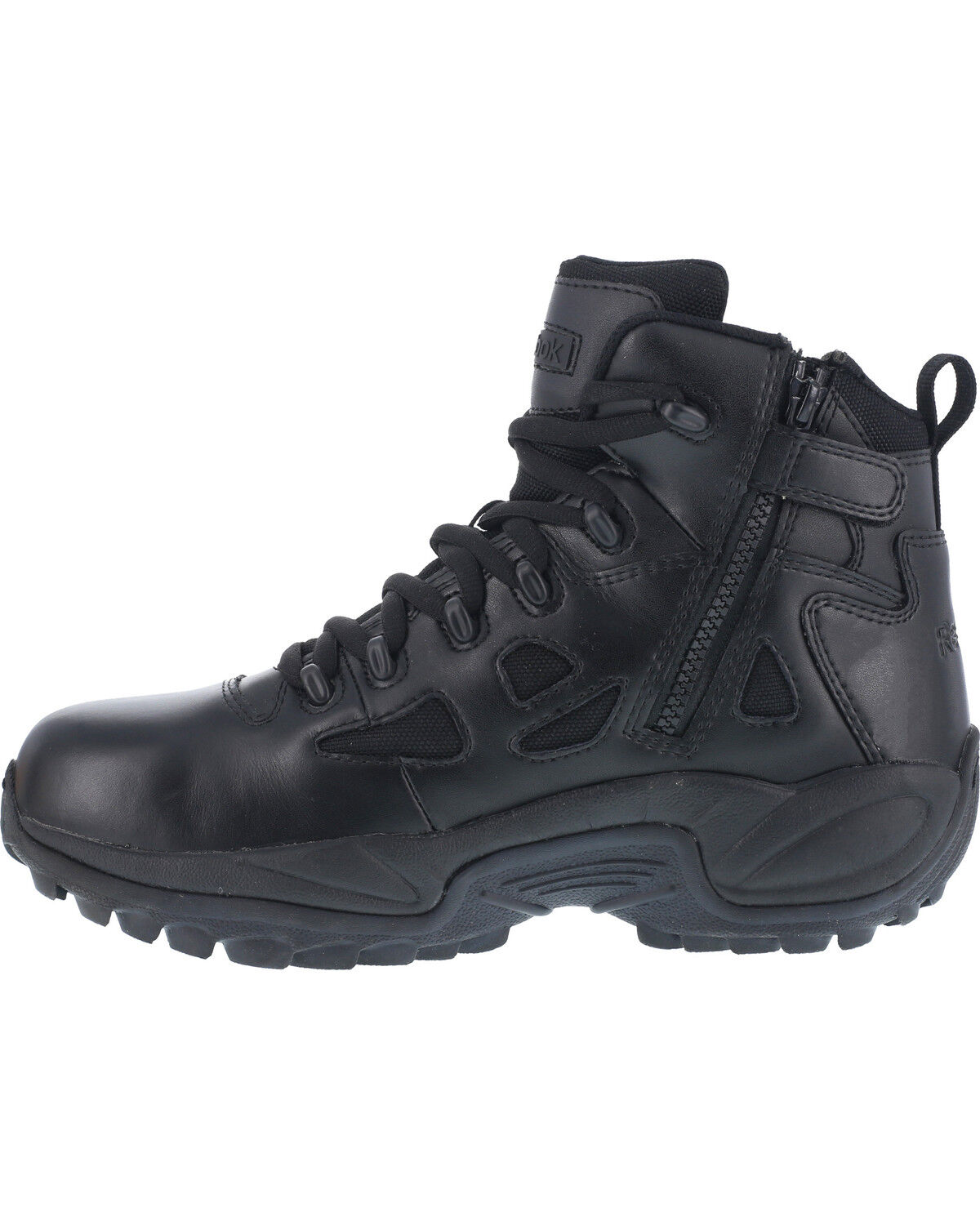 Reebok Men's Stealth 6" Lace-Up Waterproof Side Zip Work Boots - Soft Toe