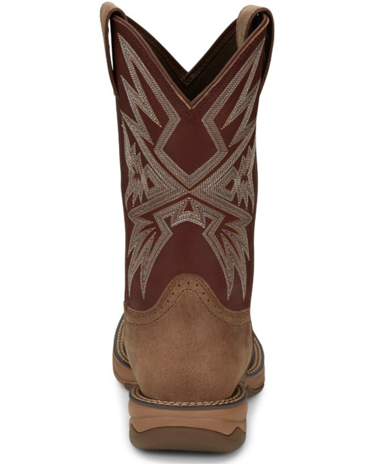 Tony Lama Men's Bartlett Light Tan Western Boots - Broad Square Toe