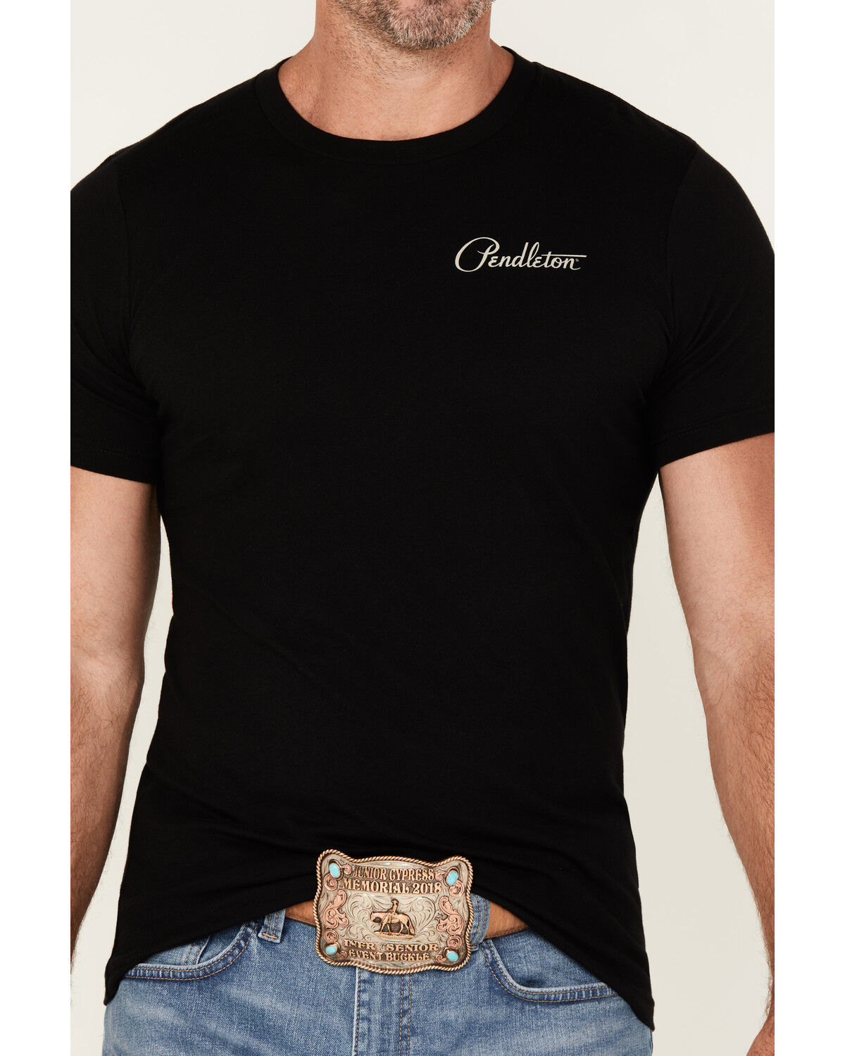 Pendleton Men's Boot Barn Exclusive Pinto Mountains Short Sleeve Graphic T-Shirt