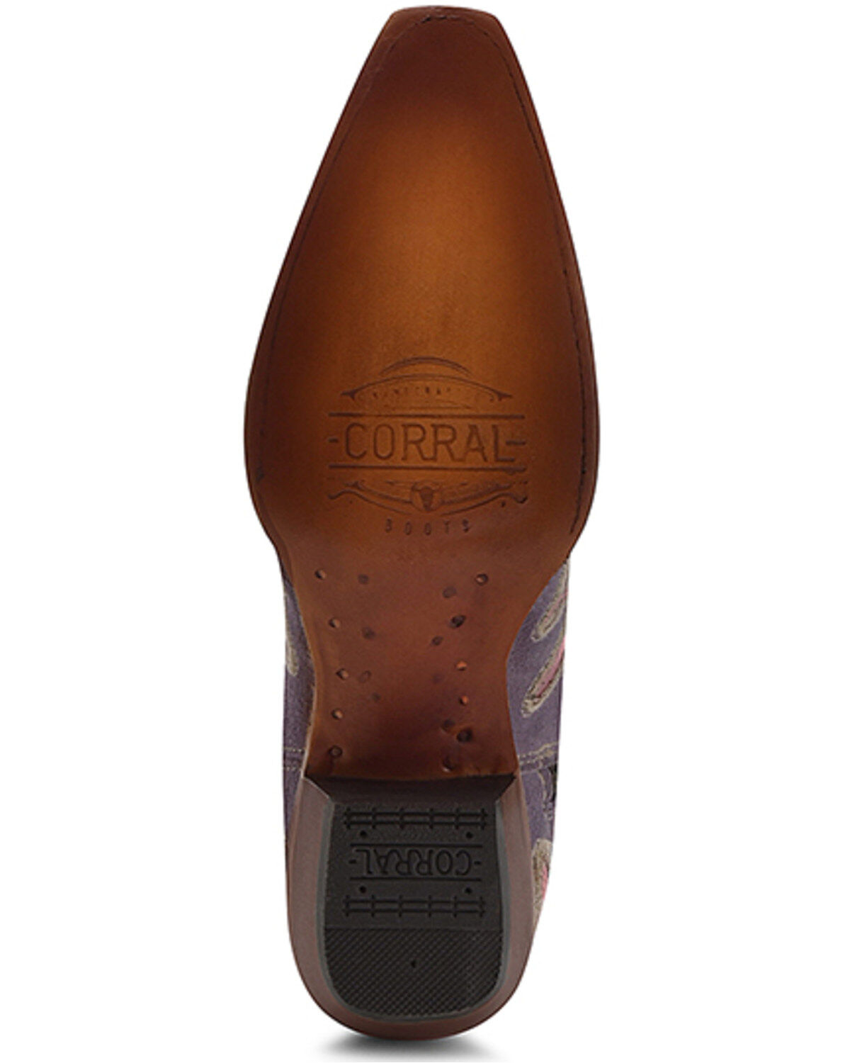 Corral Women's Polymer Overlay and Neon Embroidered Zipper Ankle Boots - Snip Toe