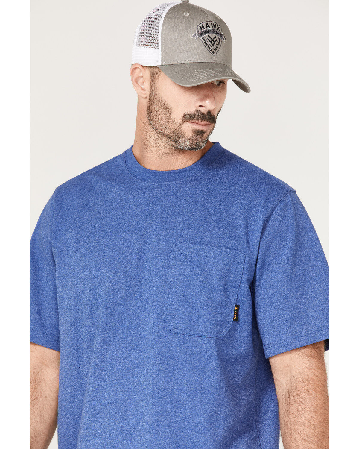 Hawx Men's Forge Solid Work Pocket T-Shirt - Tall