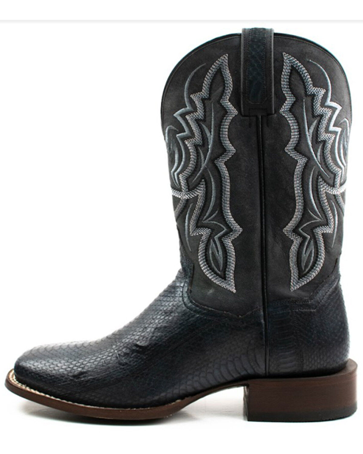 Dan Post Men's Water Snake Exotic Western Boots - Broad Square Toe