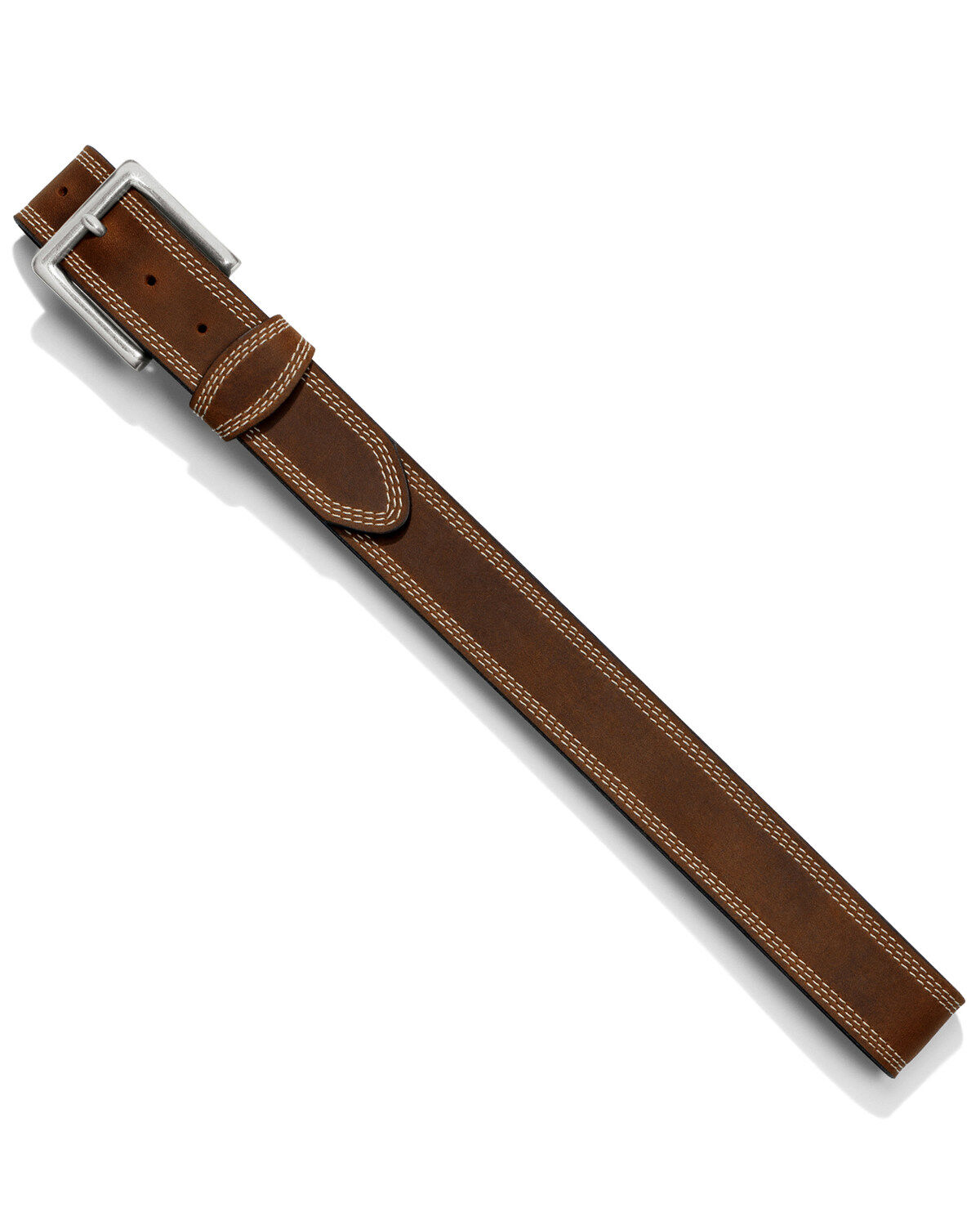 Justin Men's Triple Stitch Border Classic Belt