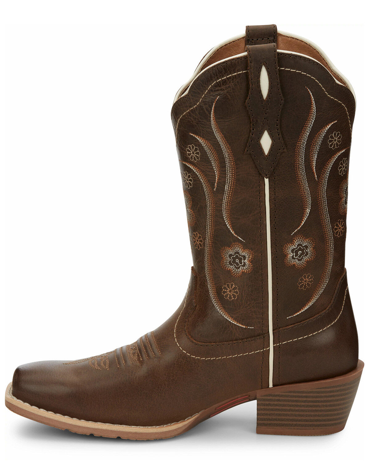 Justin Women's Jesse Brown Western Boots - Square Toe
