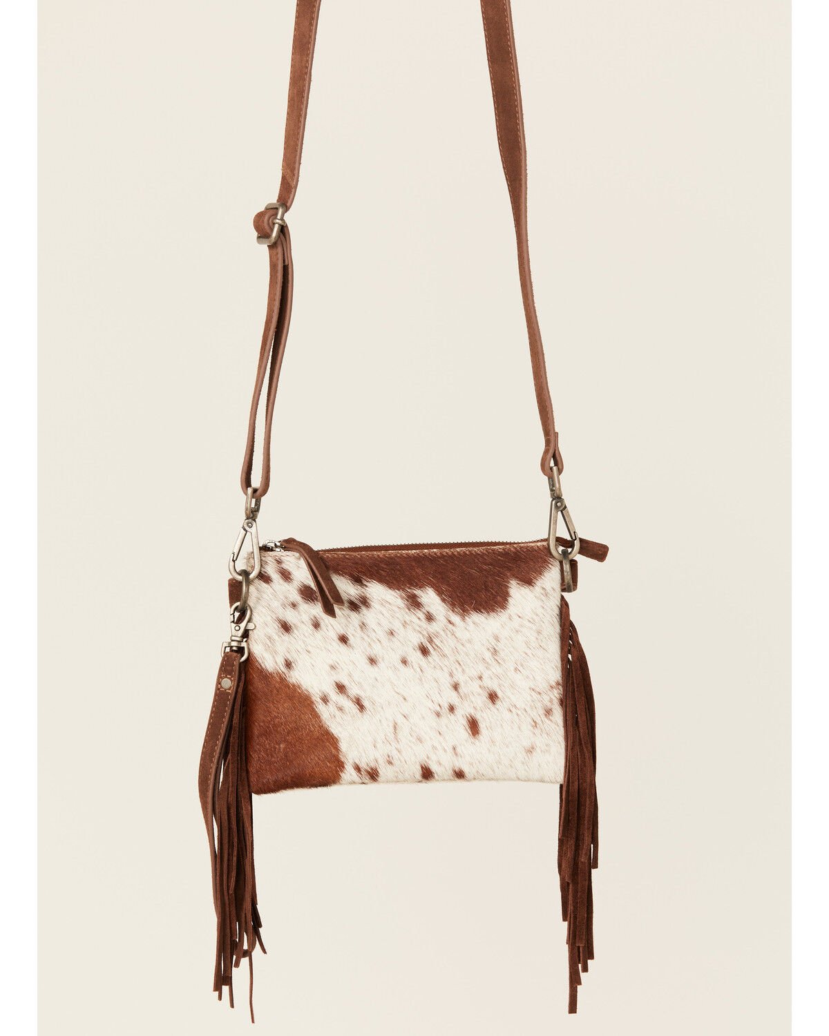 Shyanne Women's Meadow Hairon Leather Crossbody Bag