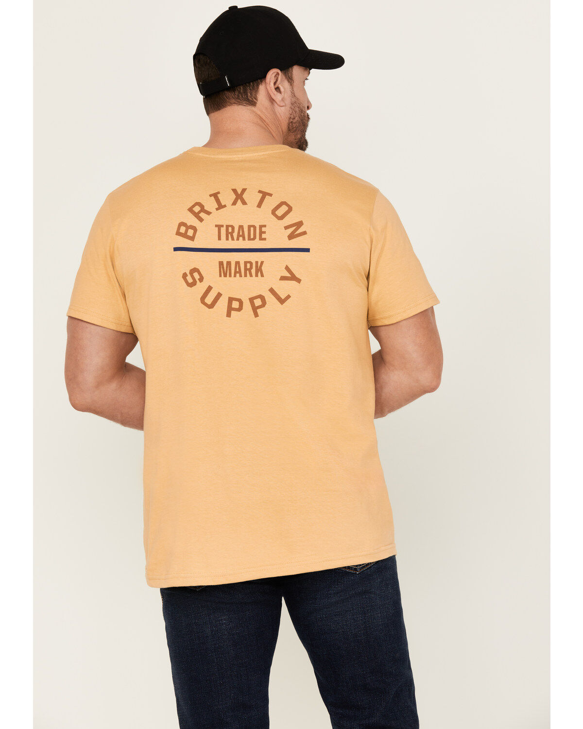 Brixton Men's Oath Logo Short Sleeve Graphic T-Shirt