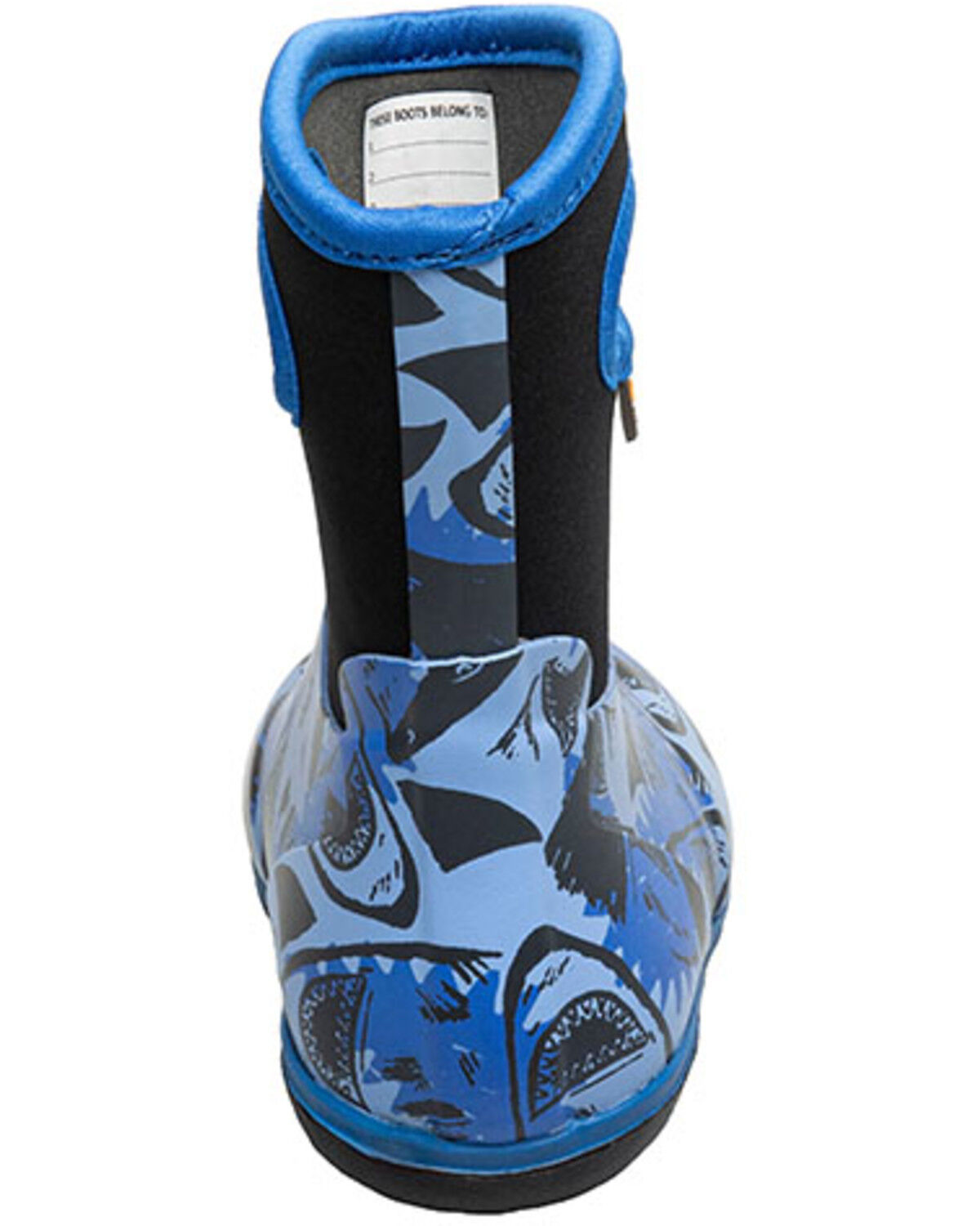 Bogs Toddler Boys' Classic Sharks Rainboots