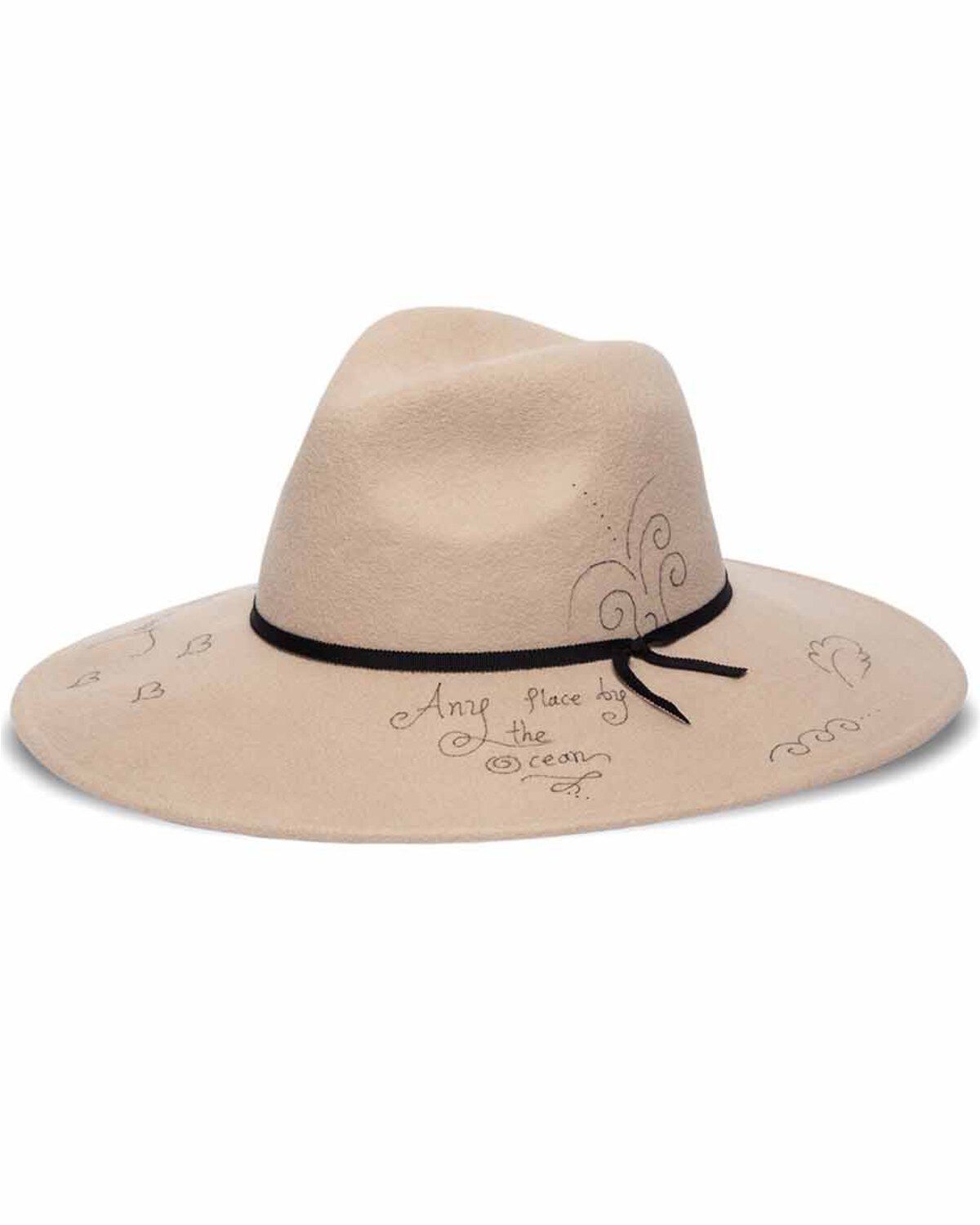 ale by Alessandra Women's Traveler Felt Western Fashion Hat