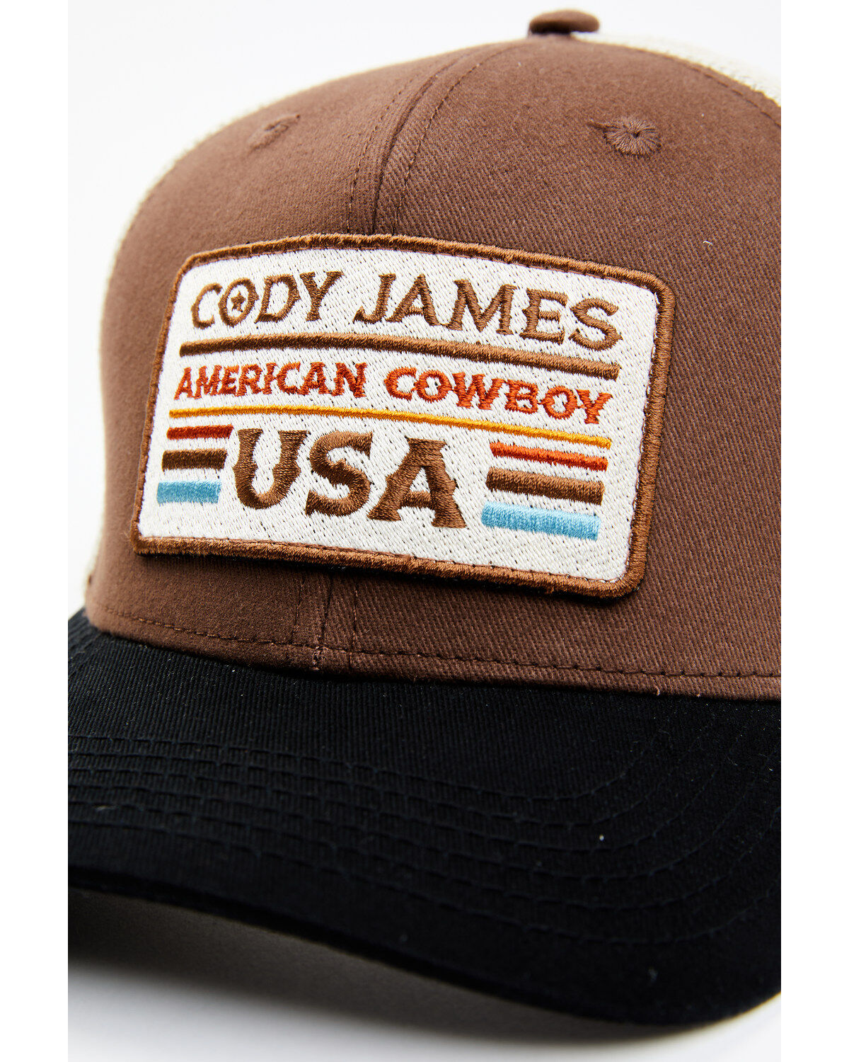 Cody James Men's American Cowboy USA Recreation Patch Ball Cap