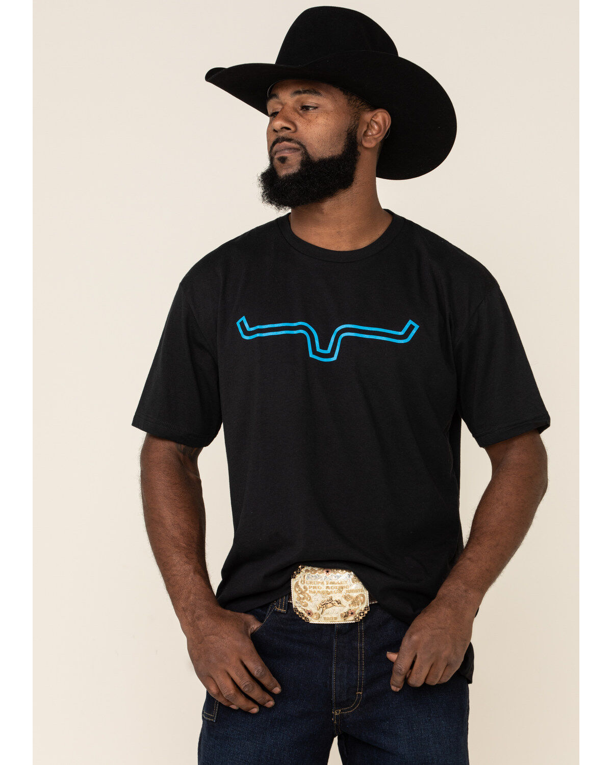 Kimes Ranch Men's Black Outlier Graphic T-Shirt
