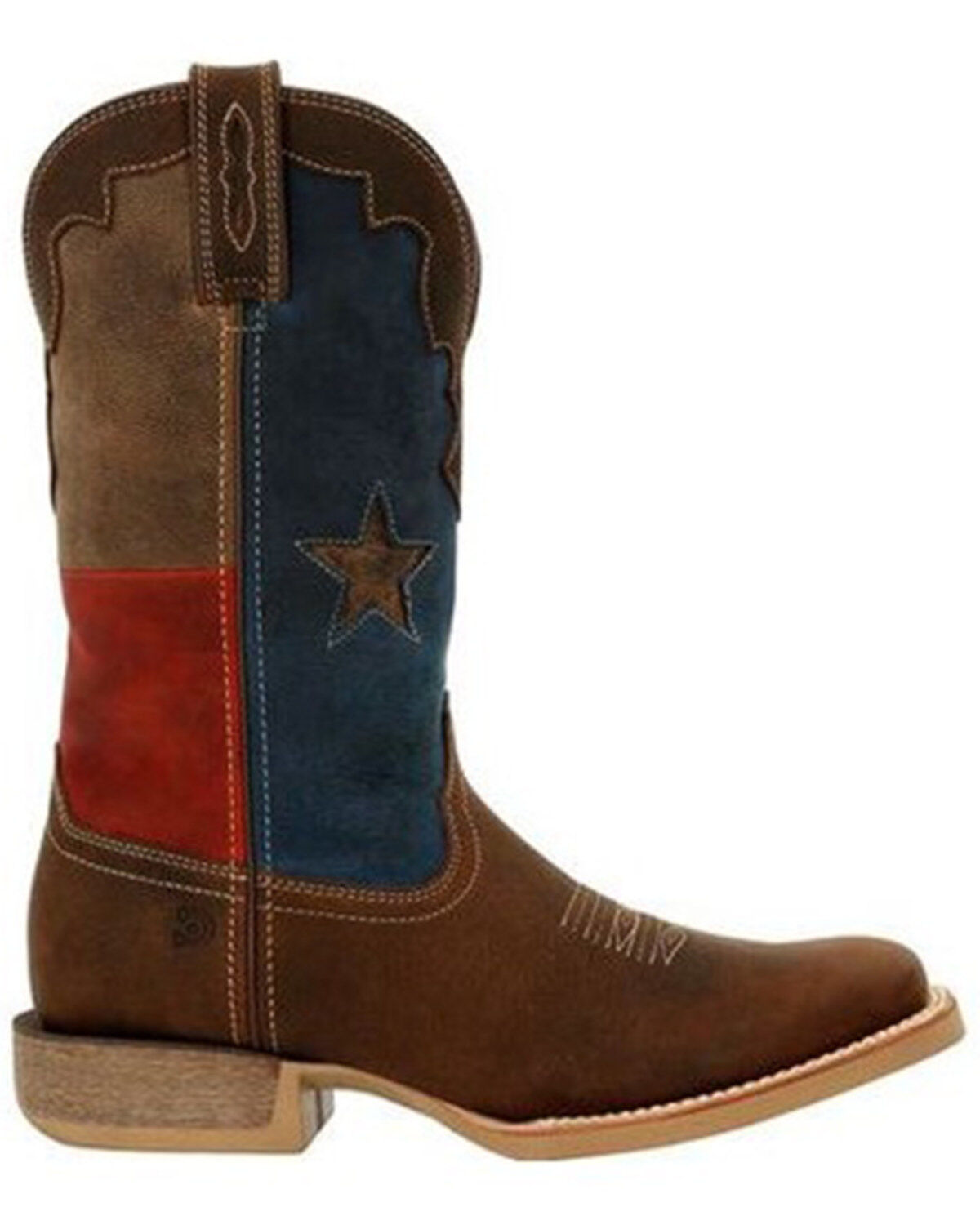 Durango Men's Rebel Pro Texas Flag Western Boots - Broad Square Toe