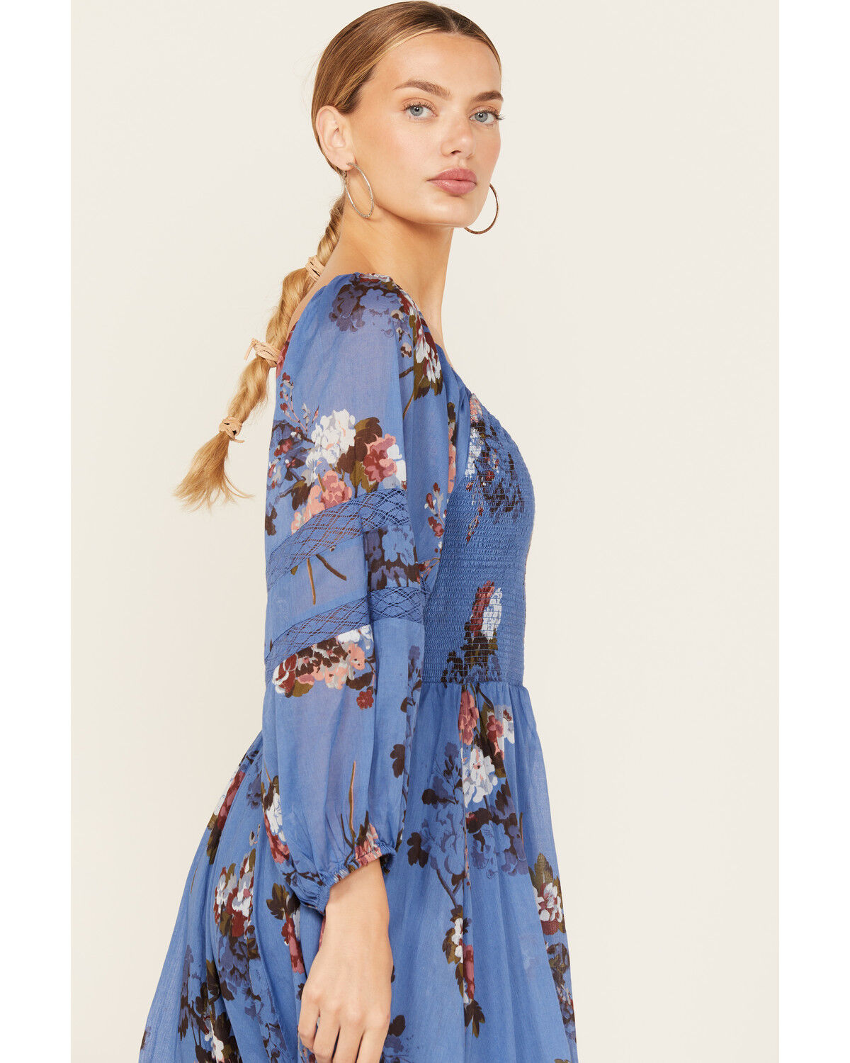 Free People Women's Morning Glory Floral Print Maxi Dress