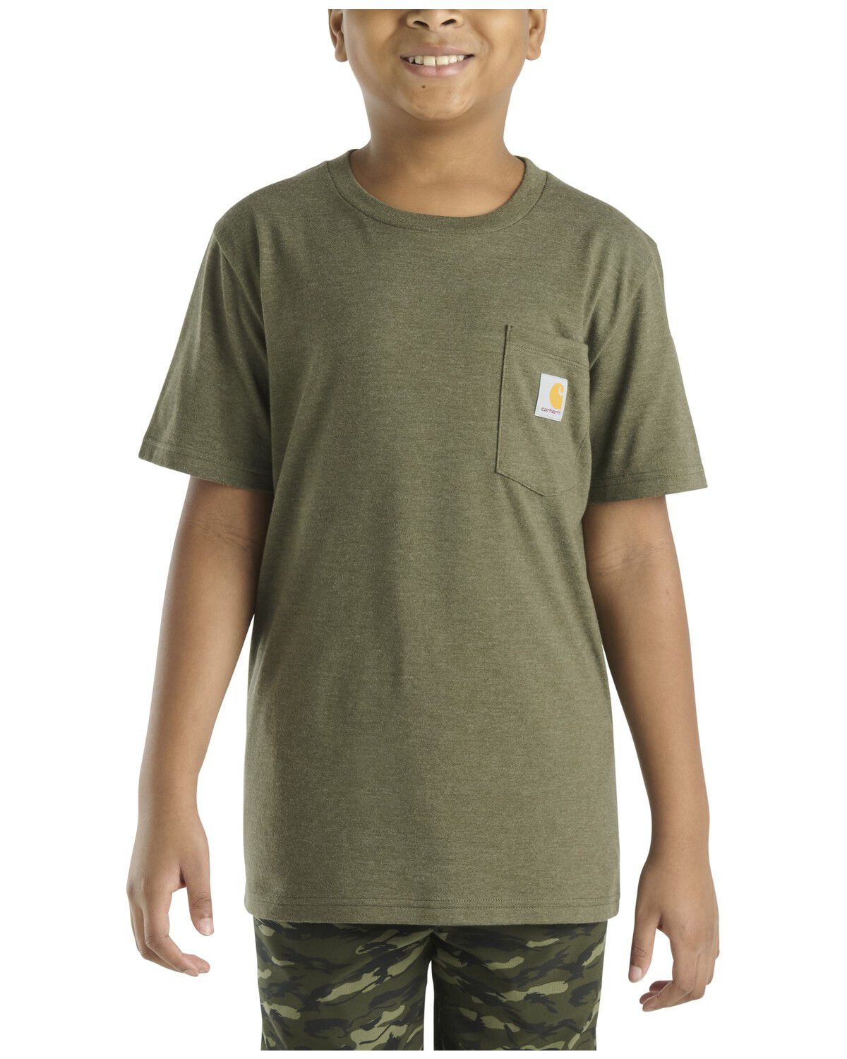 Carhartt Boys' Logo Short Sleeve Graphic T-Shirt