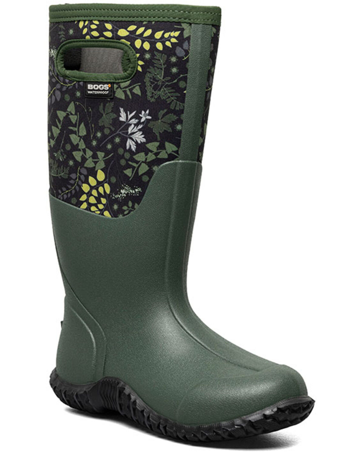 Bogs Women's Mesa English Botanical Rubber Boots - Round Toe