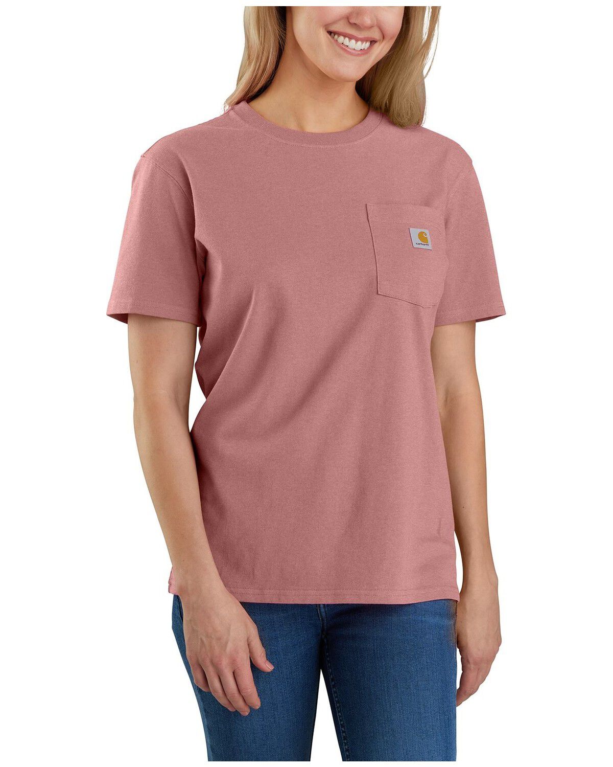 Carhartt Women's Loose Fit Heavyweight Short Sleeve Pocket T-Shirt