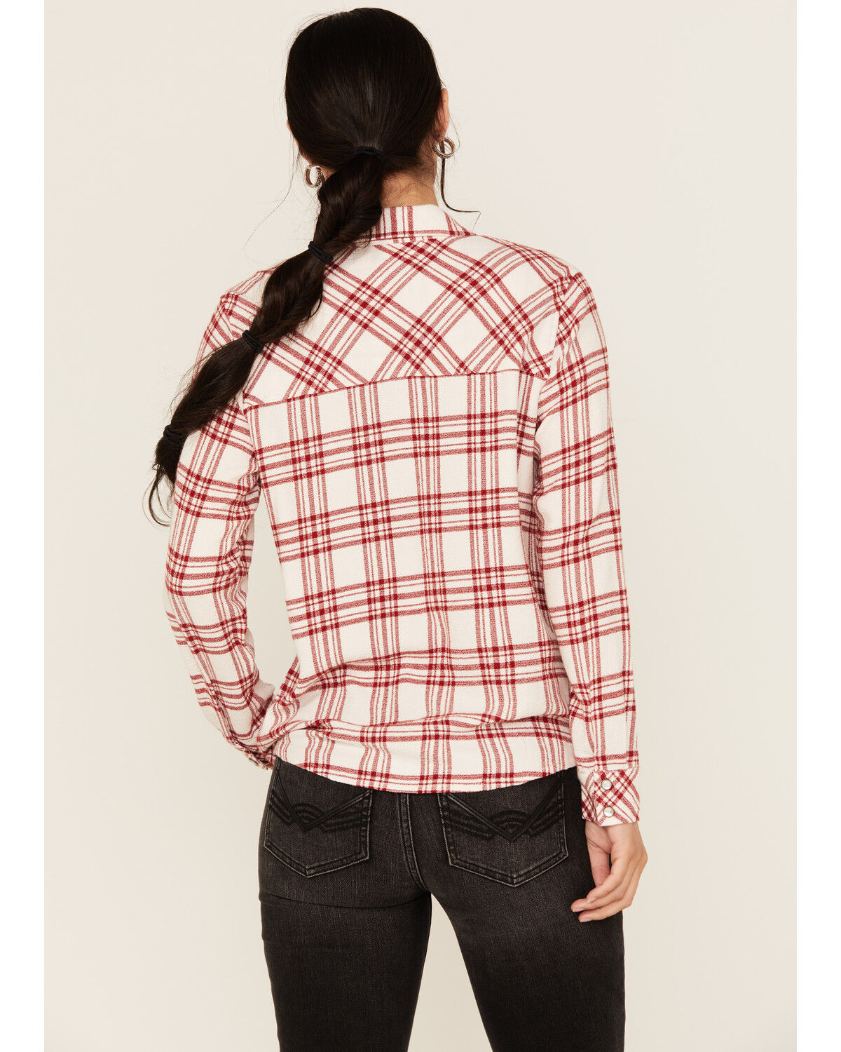 Idyllwind Women's Anna Plaid Print Long Sleeve Snap Western Shirt