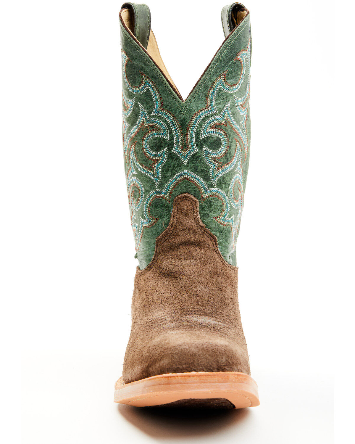 Justin Men's Fergus Roughout Western Boots - Square Toe